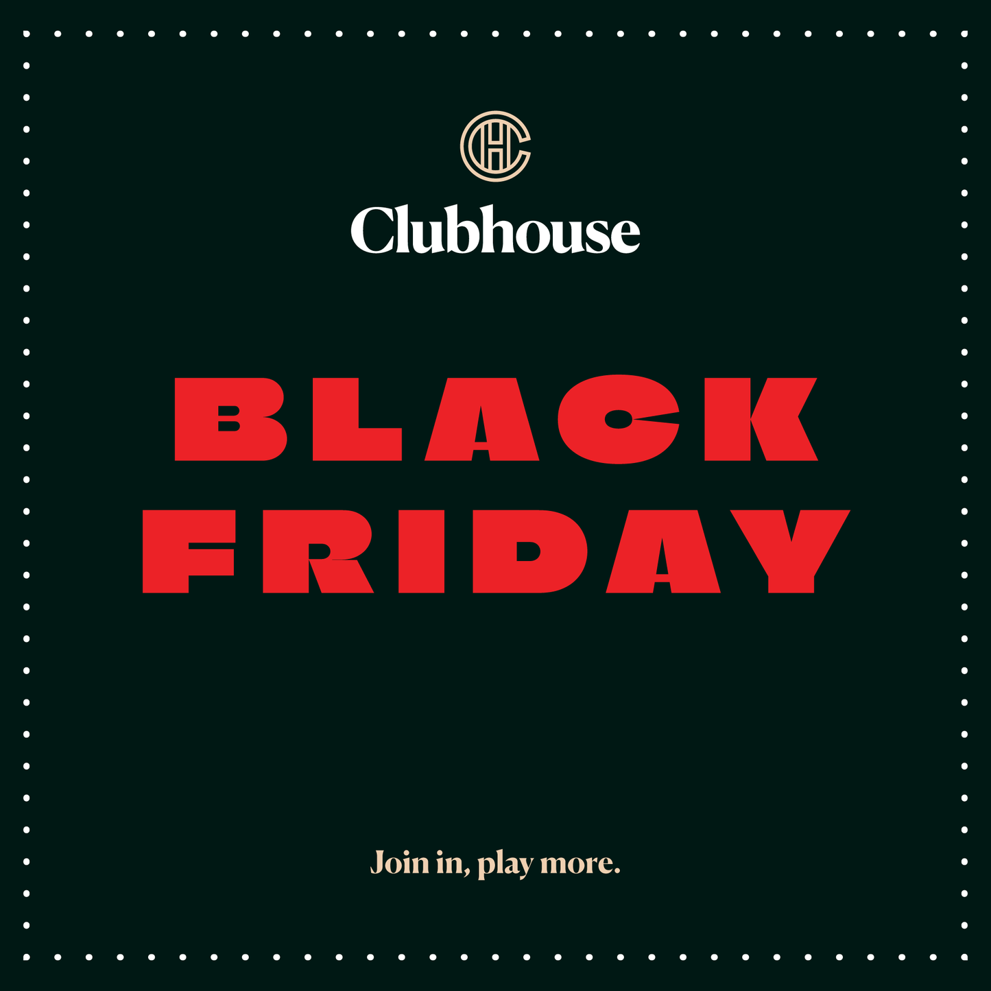 Black Friday: Junior Party for 10