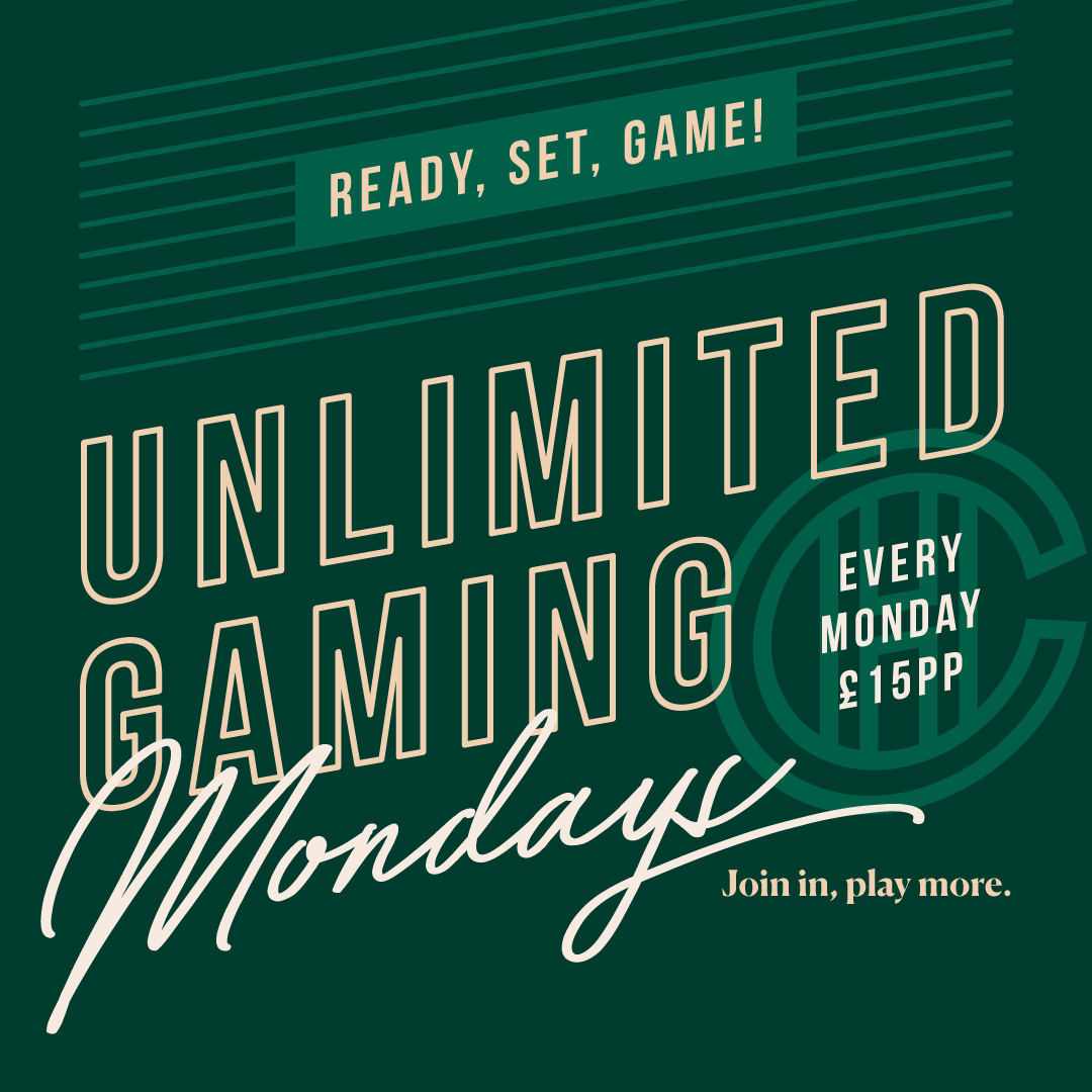 UNLIMITED GAMING MONDAYS